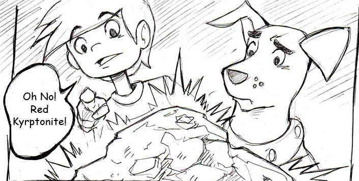 Krypto Comic page 1 full