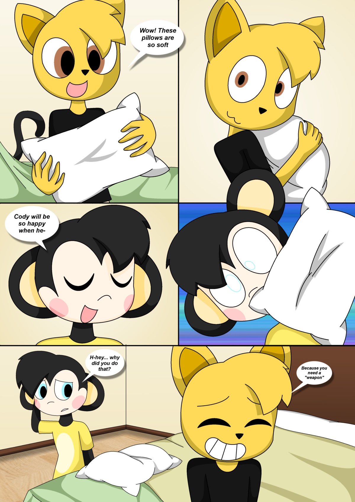 Pillow Fight! page 12 full