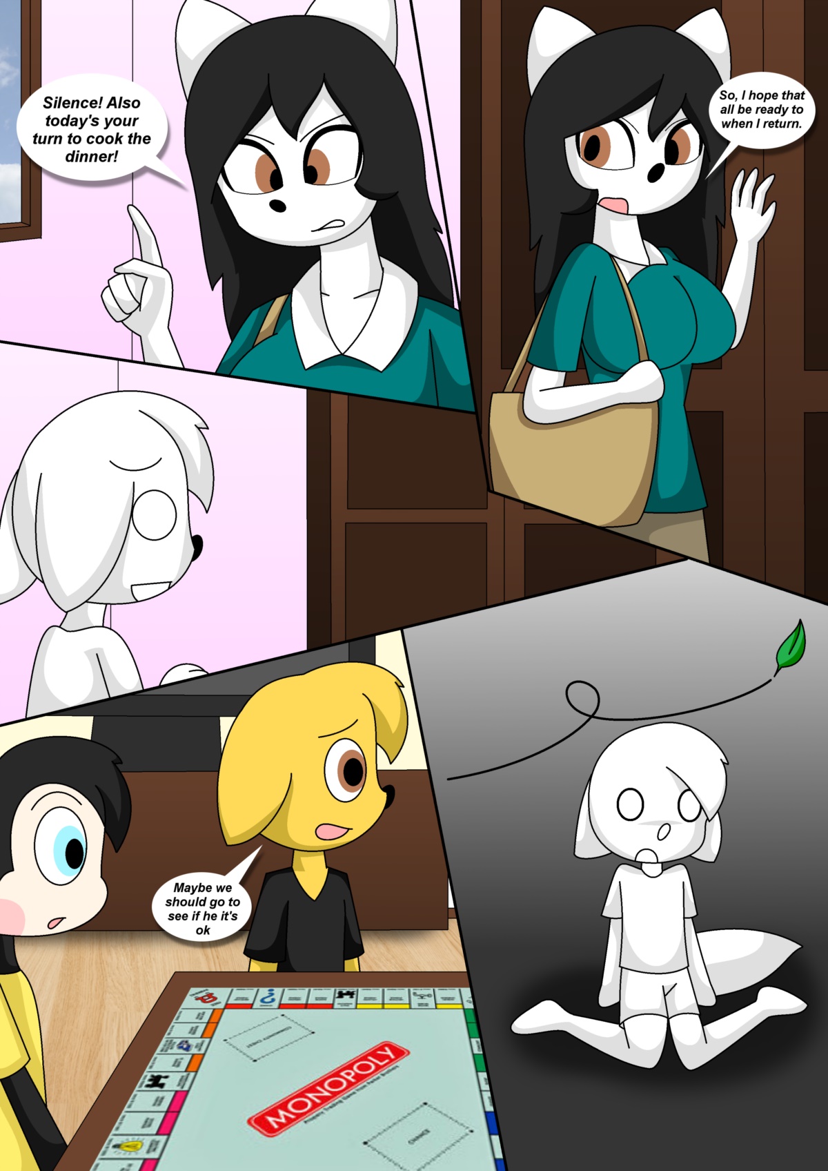 Pillow Fight! page 4 full