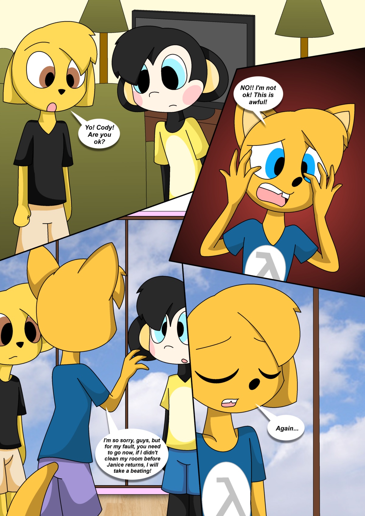 Pillow Fight! page 5 full
