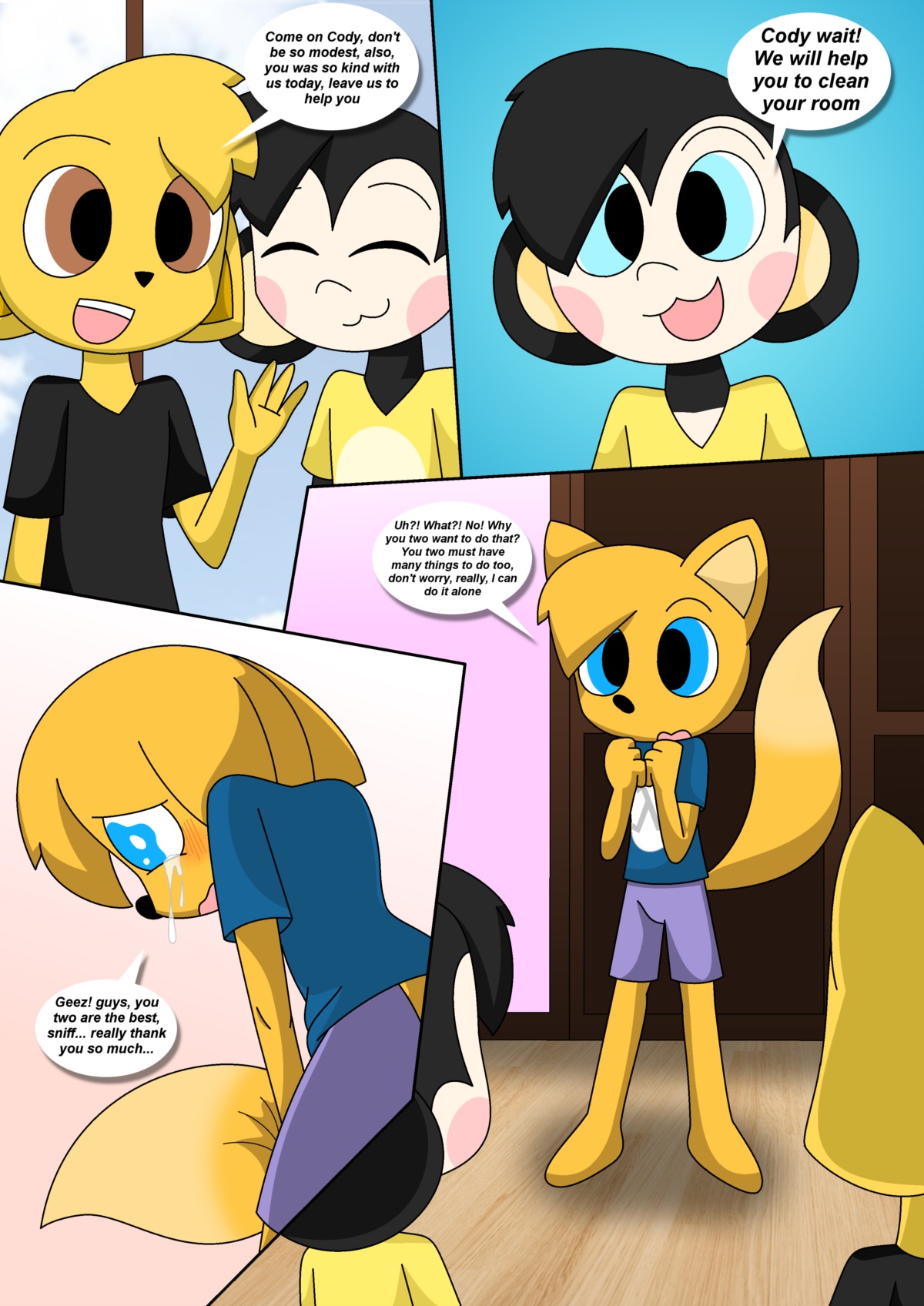Pillow Fight! page 6 full