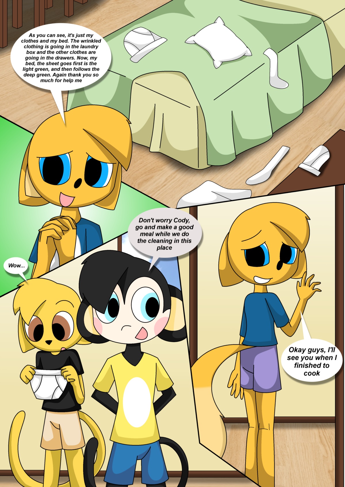 Pillow Fight! page 8 full
