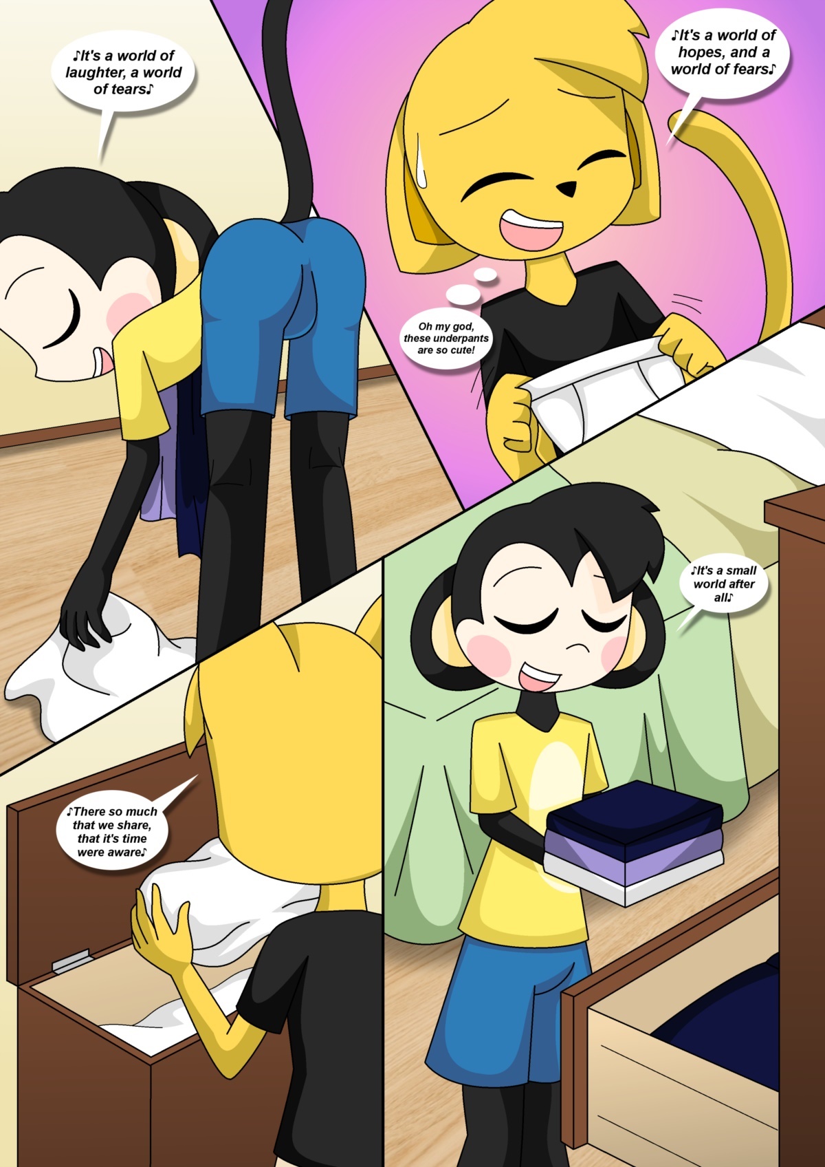 Pillow Fight! page 9 full