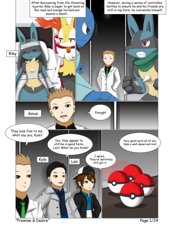 [Winick Lim] Promise & Desire (Pokemon) cover