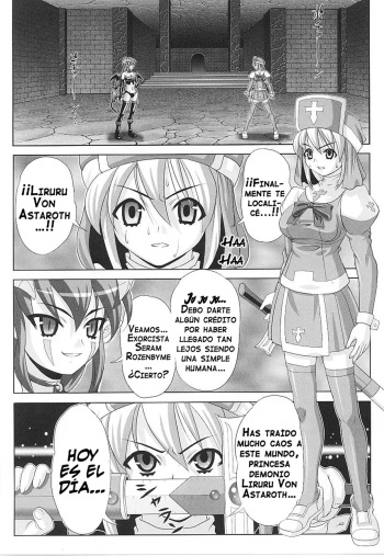 [Gattsun] Hama Otome Exorcister | El exorcismo de la doncella exorcista (Tatakau Heroine Ryoujoku Anthology Toukiryoujoku 20) [Spanish] =Vile= cover