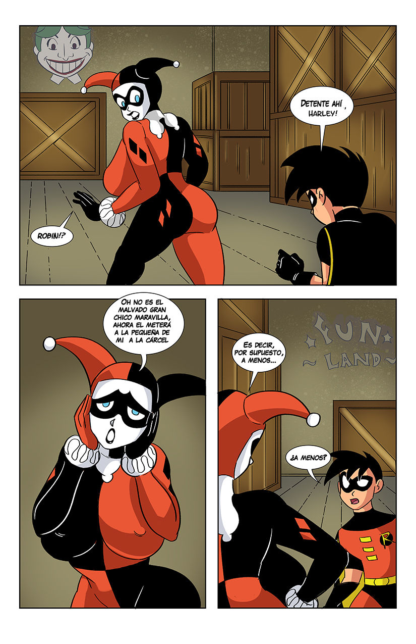 Harley and Robin in "The Deal" page 1 full