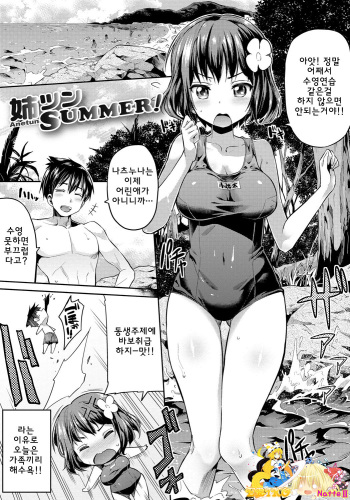 [Hinotsuki Neko] Anetsun Summer! (Kinkyori Koubi) [Korean] [TM Necro Fantasia] [Digital] cover