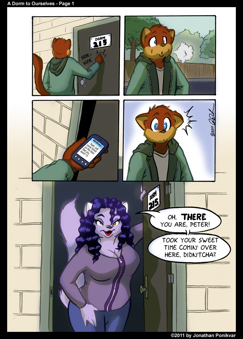 A Dorm to Ourselves - Ch.1+2 page 1 full