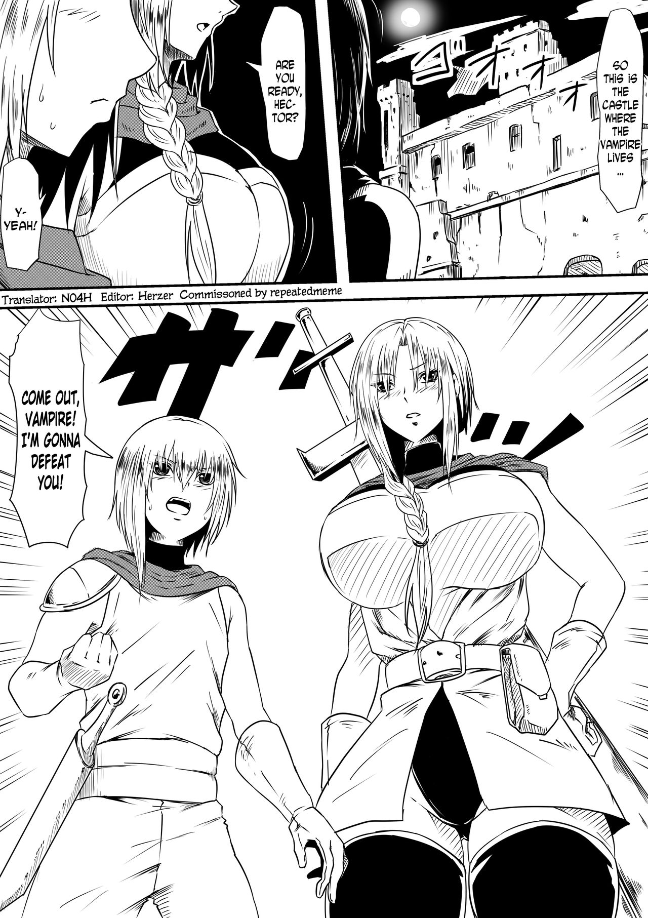 Kyuuketsuki ni Kanzen Haiboku Shita Vampire Hunter Oyako ga Musuko no Mae de Okasare Kyuuketsuki-ka Shite Shimau Haha no Hanashi page 5 full