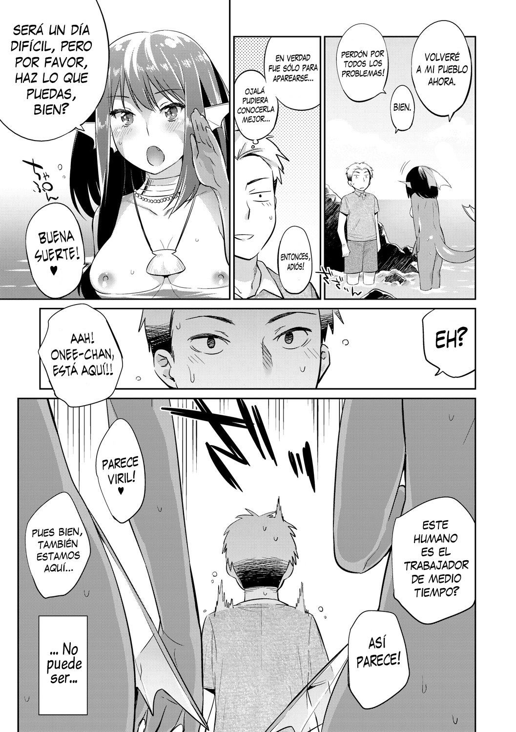 Gana 1500 Yenes! Se Busca Ayuda en la Pesquería! Trabajo Fácil! Ch.1-2 page 11 full