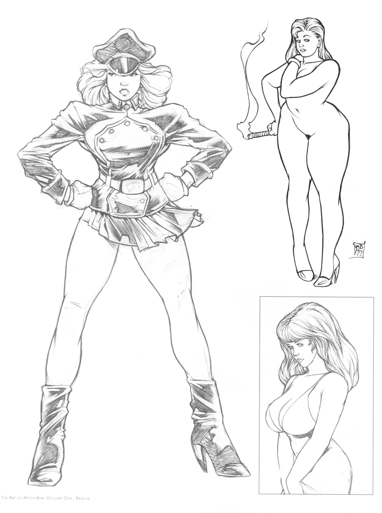 The Art Of Mitch Byrd Volume One page 12 full