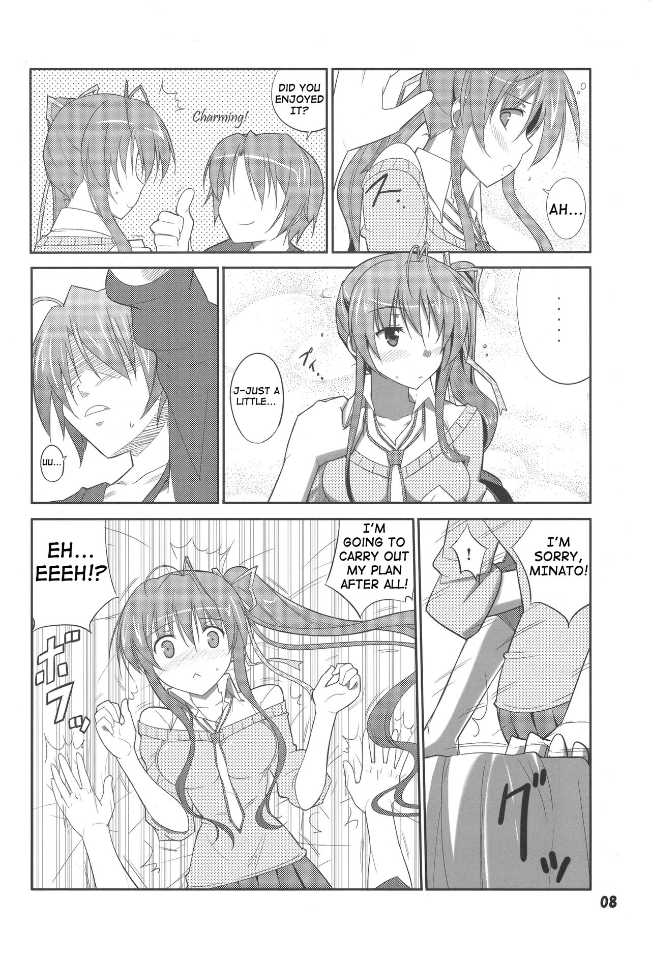 She turned white and... page 8 full