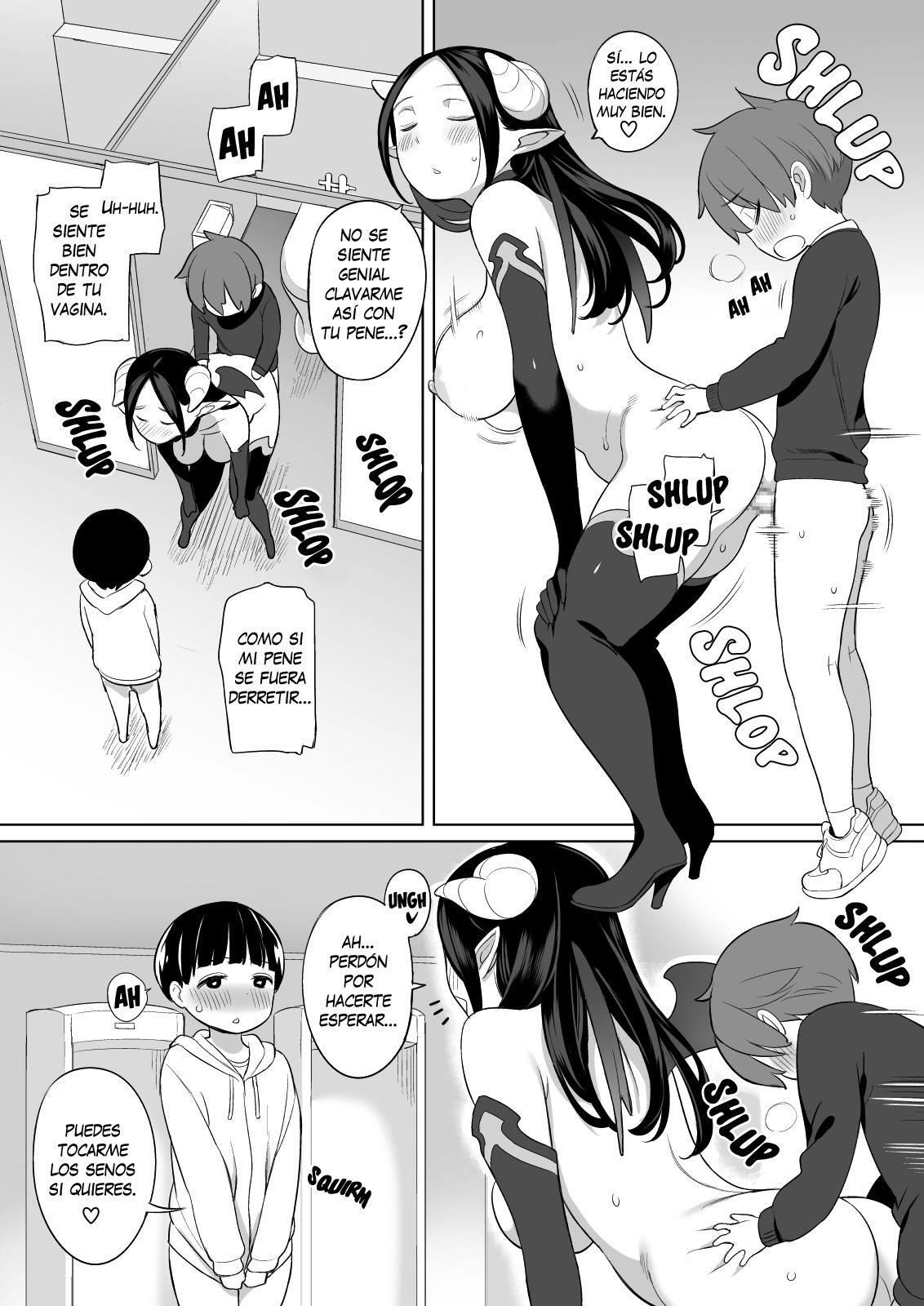 Rinjin ga Succubus | Mi Vecina es una Súcubo page 11 full