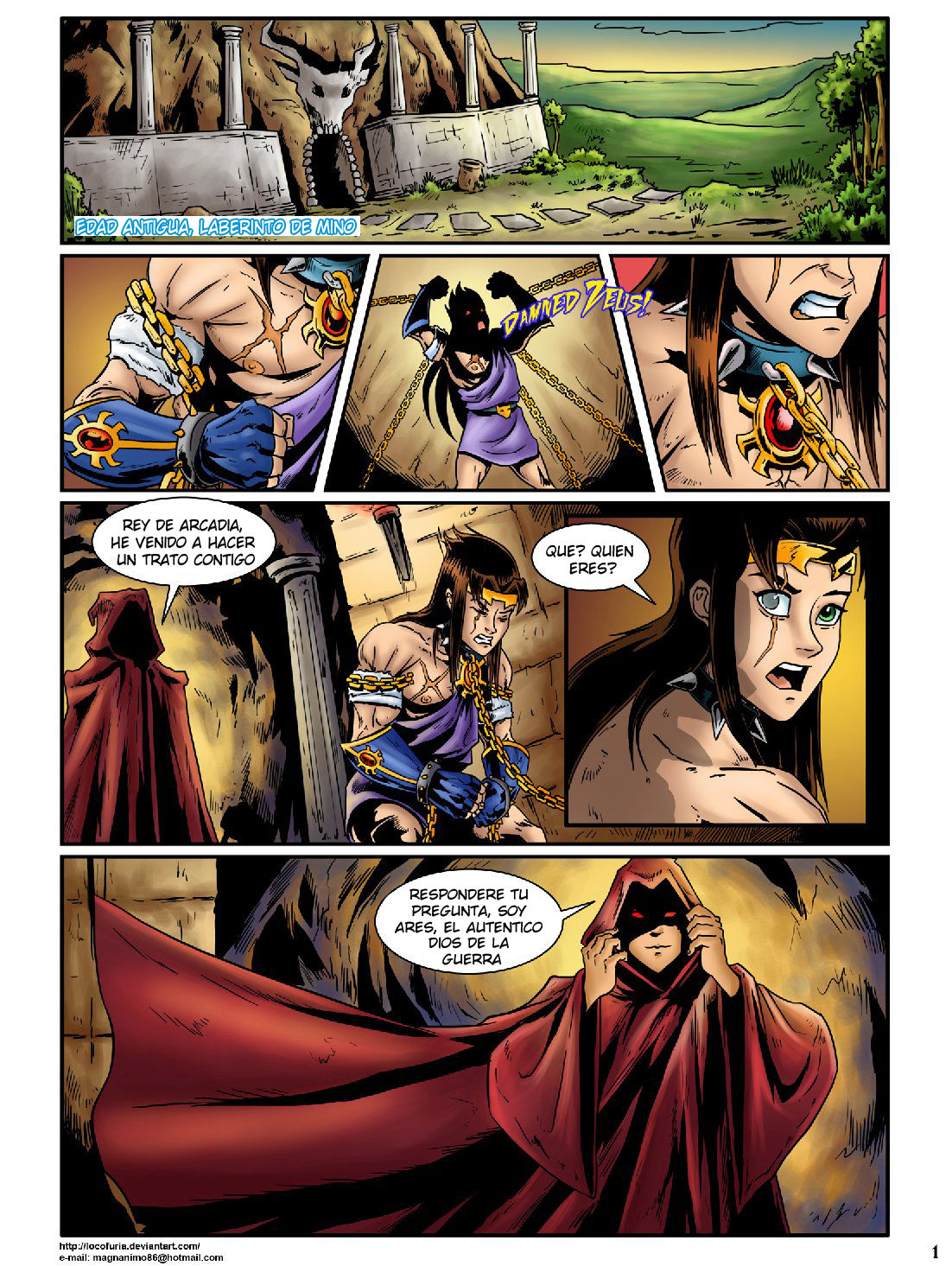Lycaon, El Dios Lobo 2 page 2 full