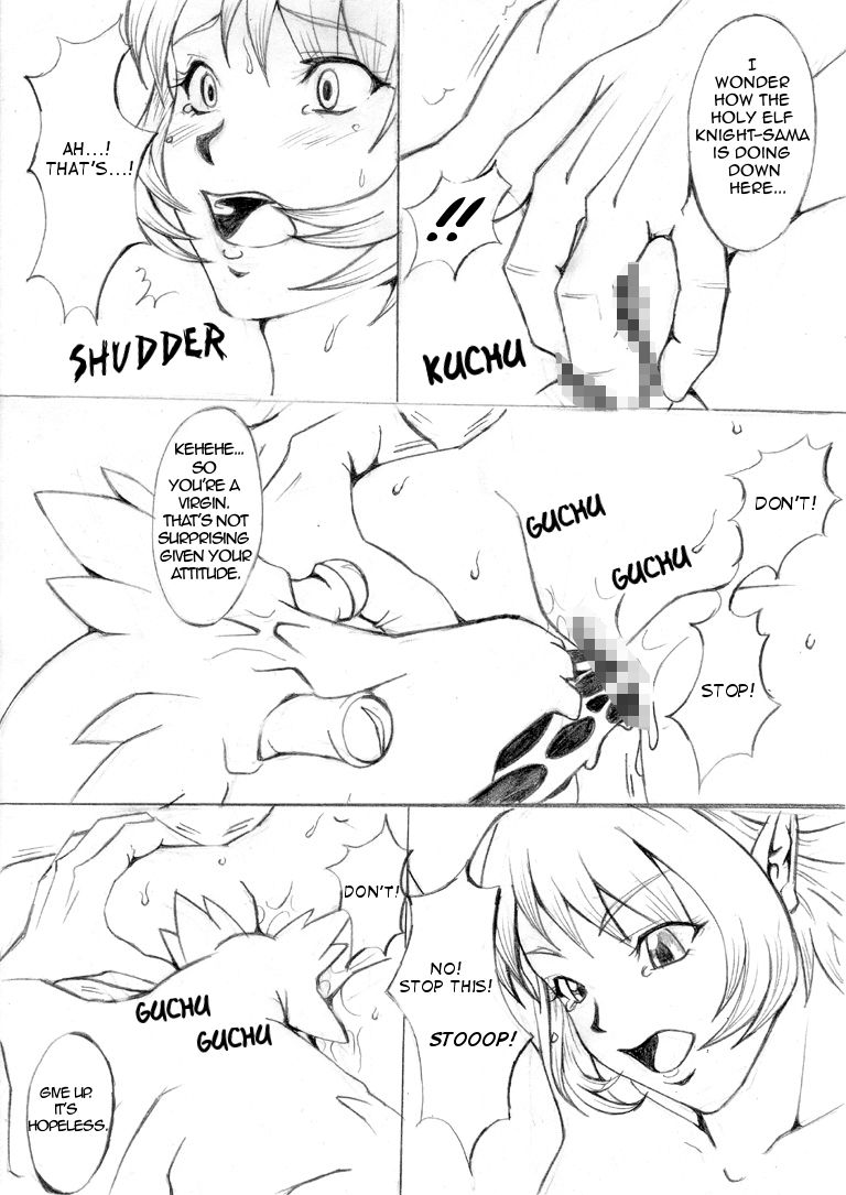Ochita Sei Kishi - Maju Inbaku Hen | Fallen Elf Knight page 7 full