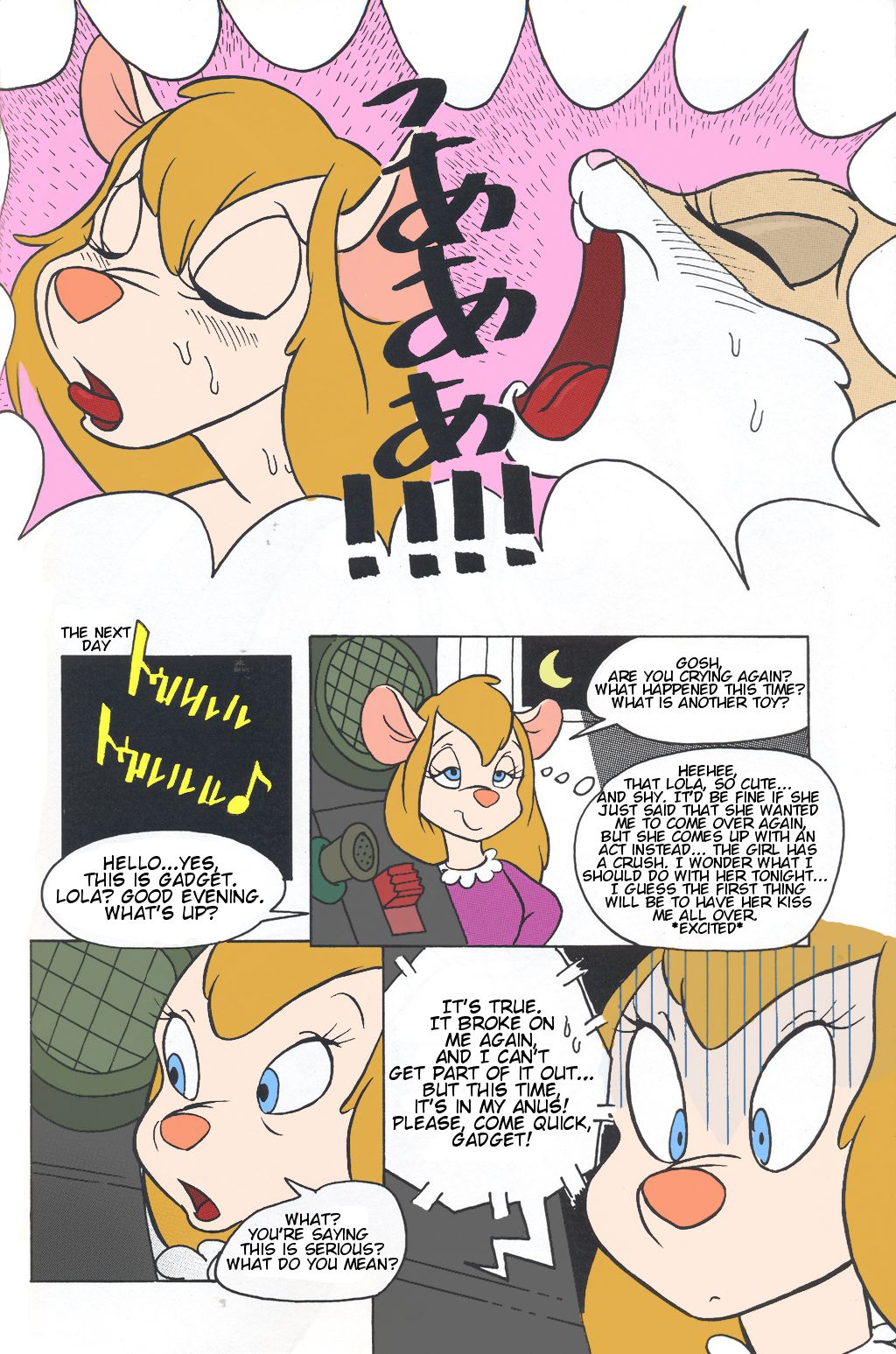 Gadget Hackwrench X Lola Bunny page 10 full