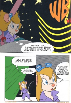 Gadget Hackwrench X Lola Bunny