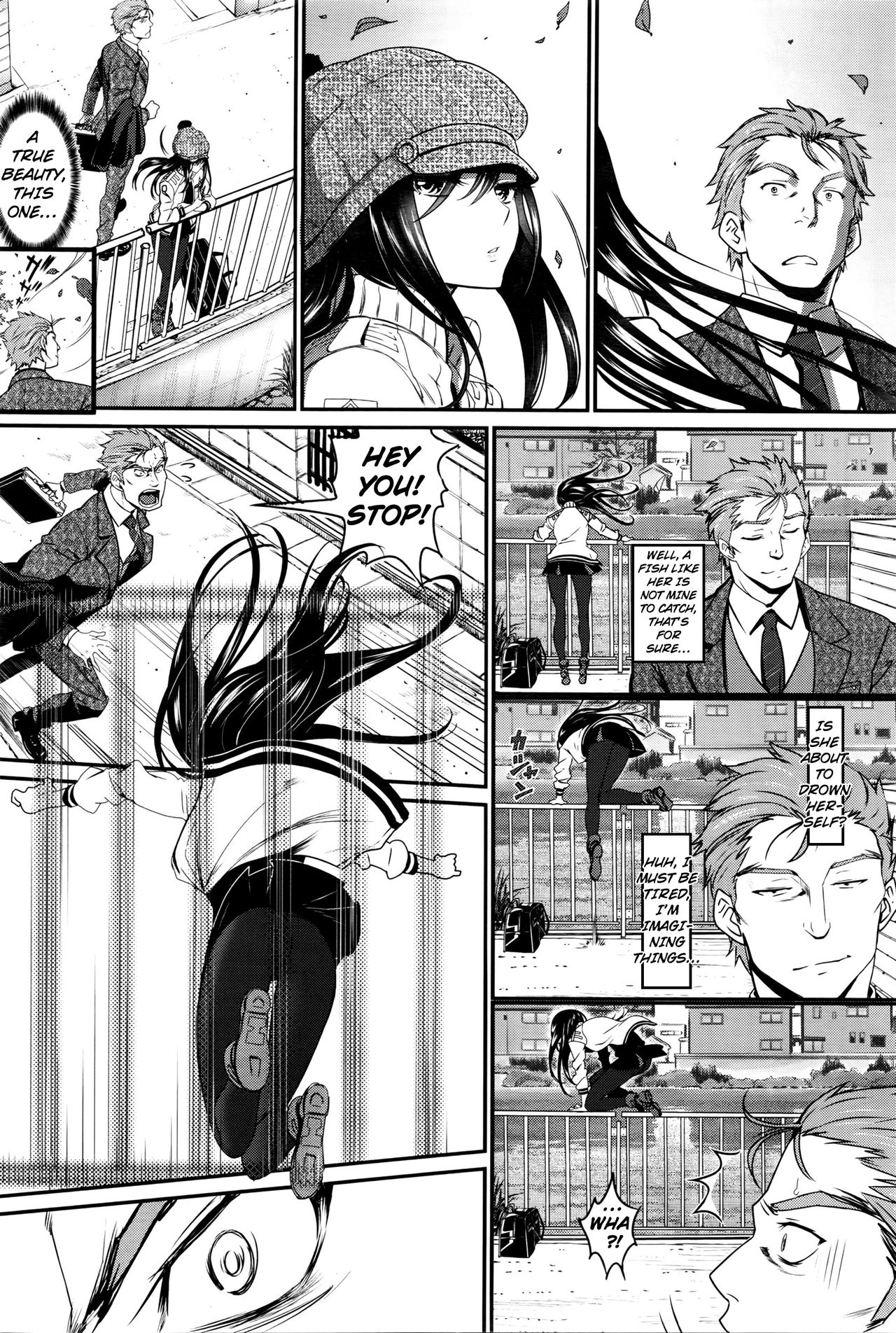 Watashi no Suki na Oji-san x Ore no Suki na Iede Shoujo Jou | My beloved Mister & My beloved Runaway Girl Ch. 1 page 2 full