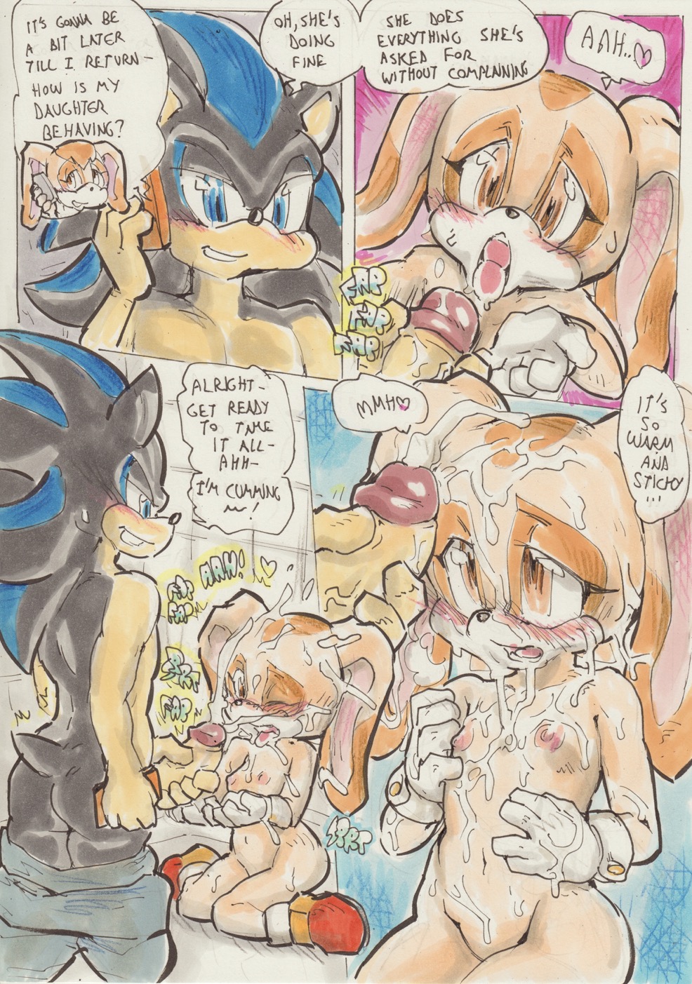Daigaijin COMIC Cream  the Rabbit page 1 full