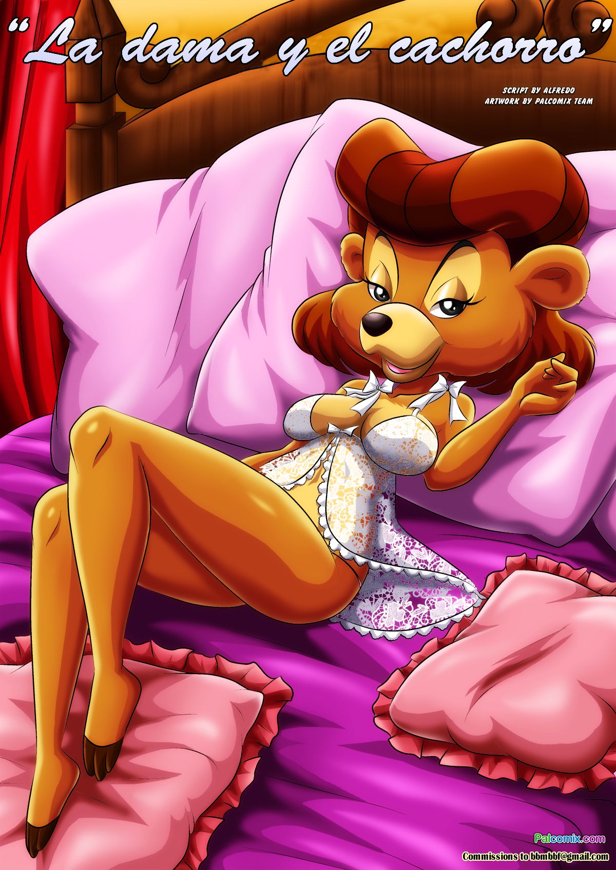 The Lady and the Cub | La Dama y el Cachorro page 1 full