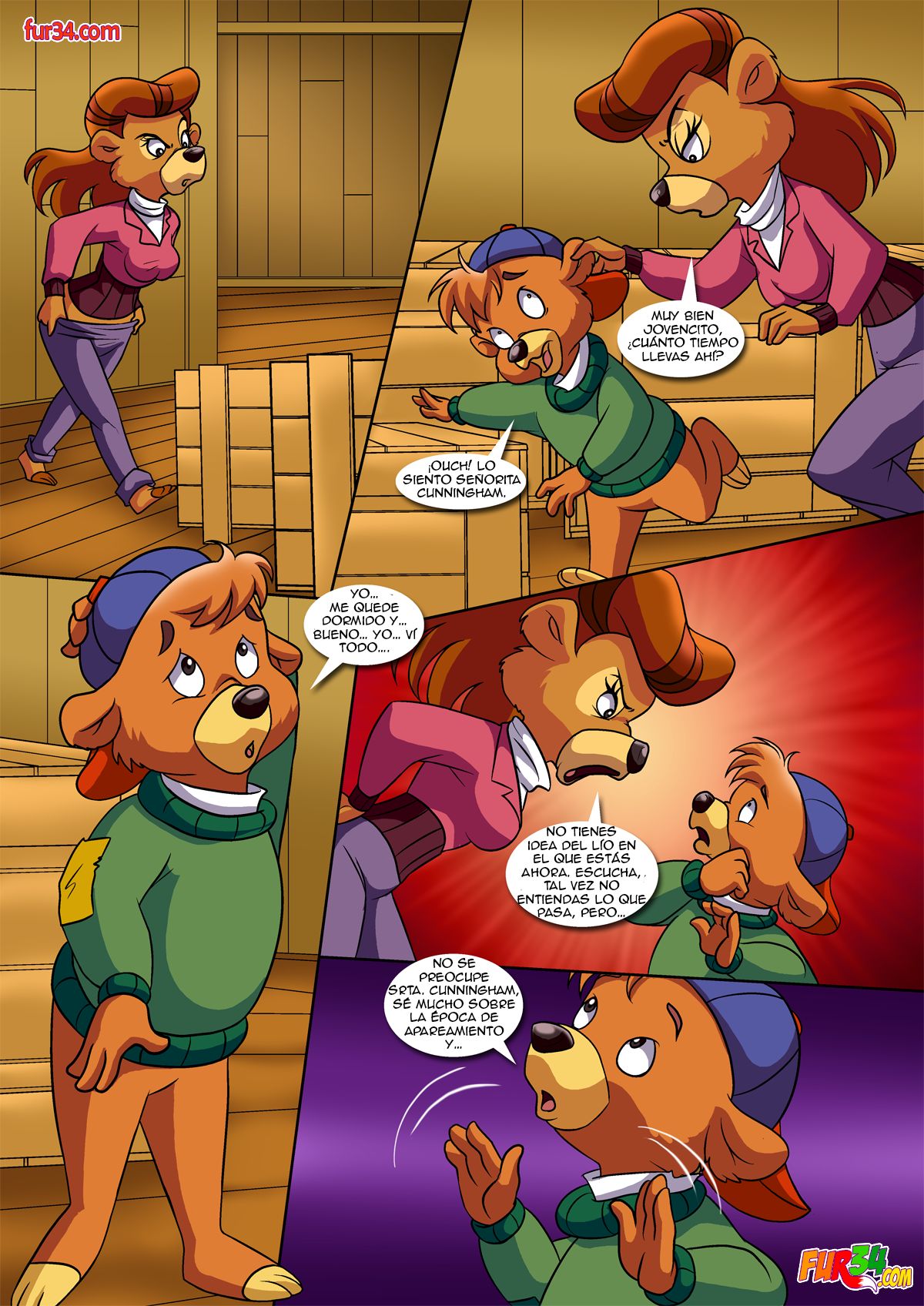 The Lady and the Cub | La Dama y el Cachorro page 4 full