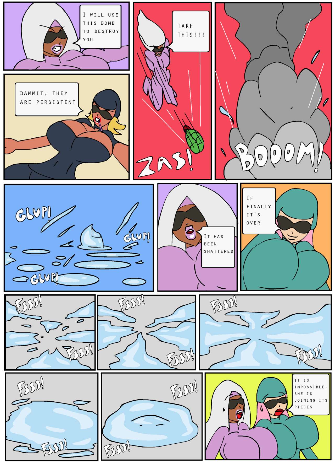 Slime Girl Squad page 12 full