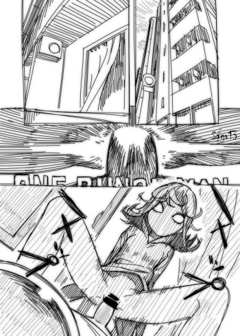 [Hamanasu Chaya (Hamanasu)] No Panties Woman | Las mujeres sin ropa interior (One Punch Man) [Spanish] [Saga13] cover