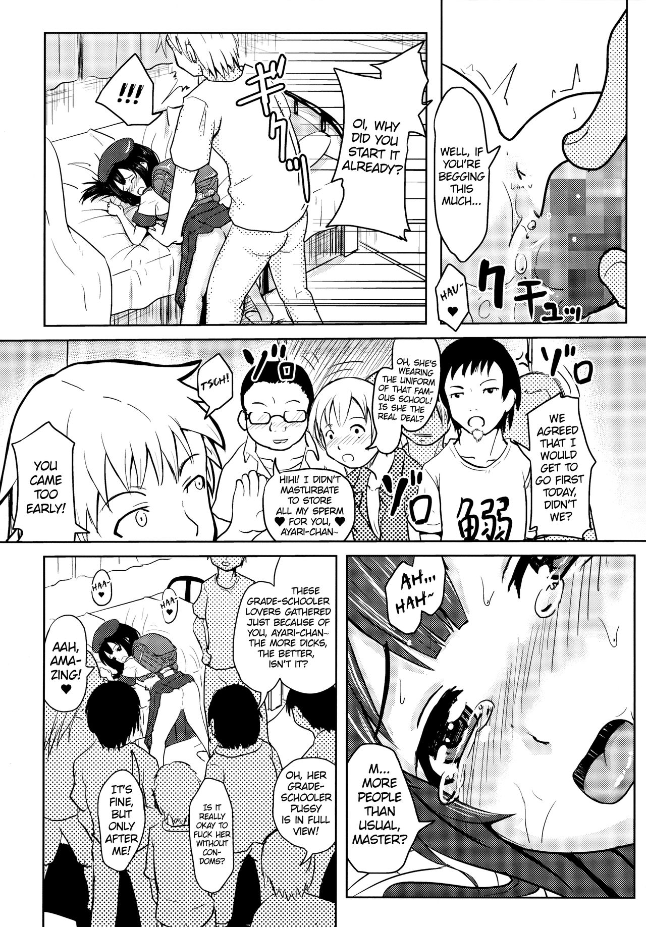Shougakusei Bitch wa Saikoudaze!!! Kobayakawa Ayari no Yoasobi Hen! | Grade-schooler sluts are the best!!! Kobayakawa Ayari's night-play story! page 11 full