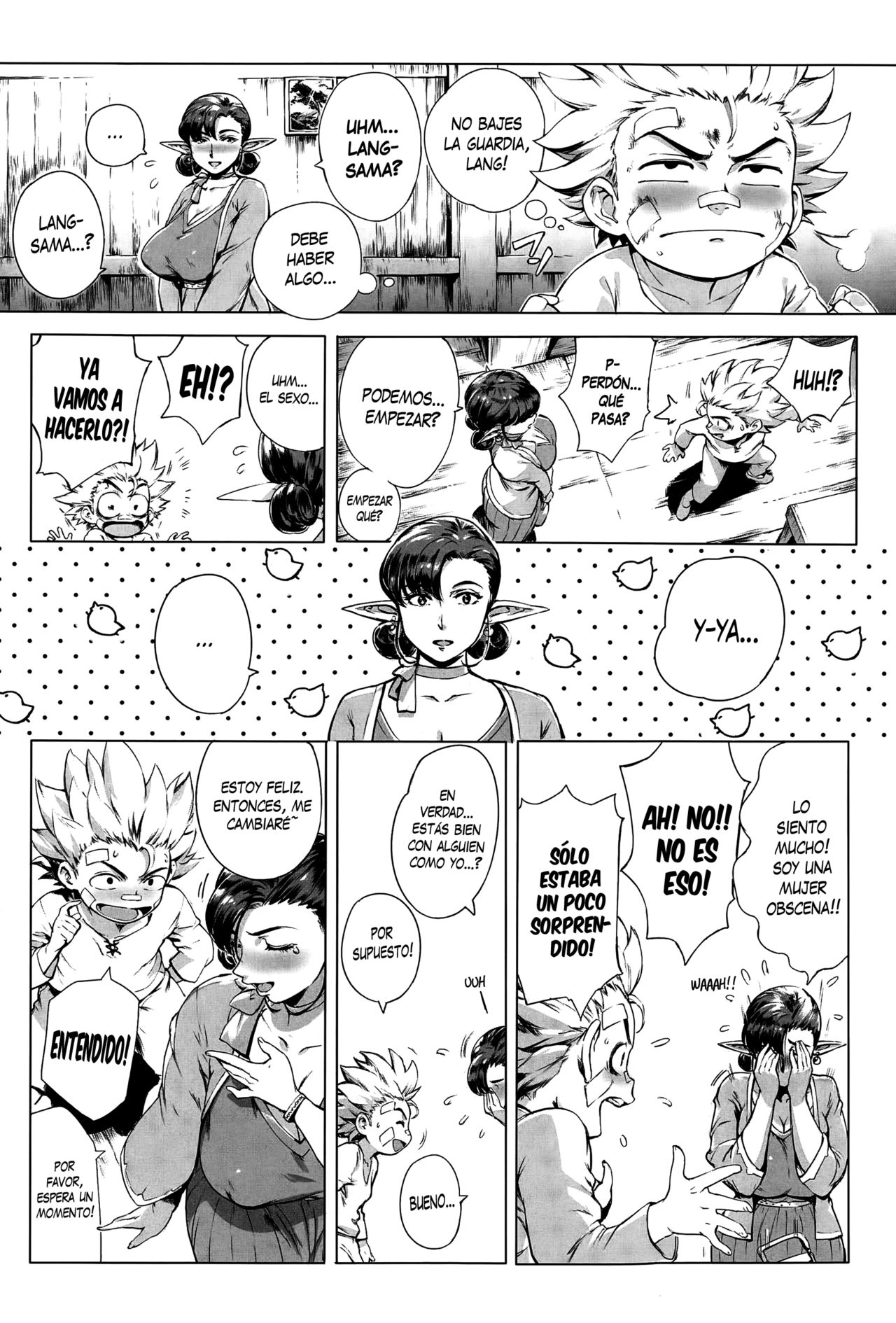 Koko ga Tanetsuke Frontier 1-2 | Esta es la Frontera del Apareamiento! 1-2 page 10 full