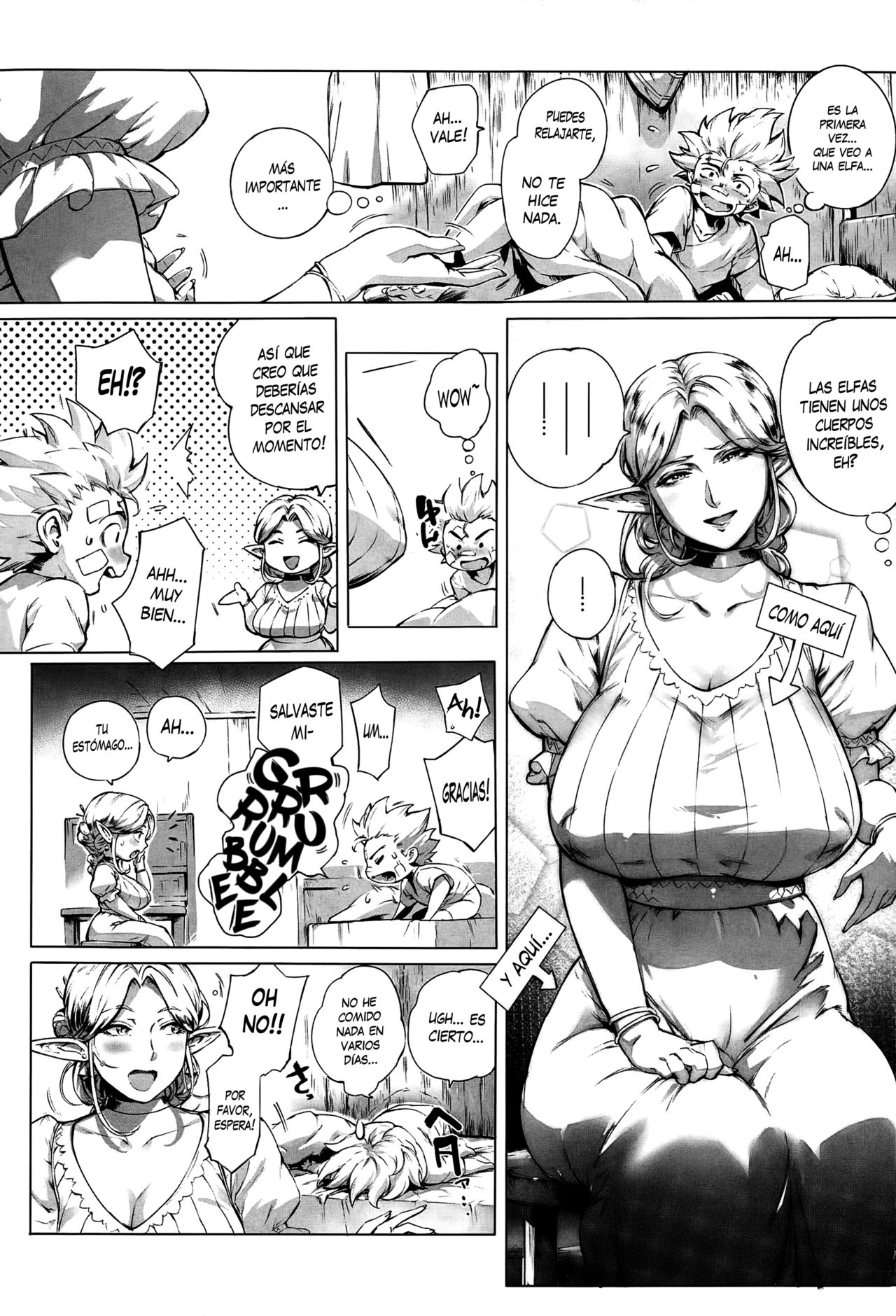 Koko ga Tanetsuke Frontier 1-2 | Esta es la Frontera del Apareamiento! 1-2 page 3 full