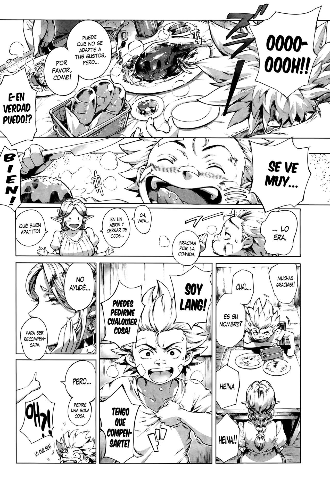 Koko ga Tanetsuke Frontier 1-2 | Esta es la Frontera del Apareamiento! 1-2 page 4 full