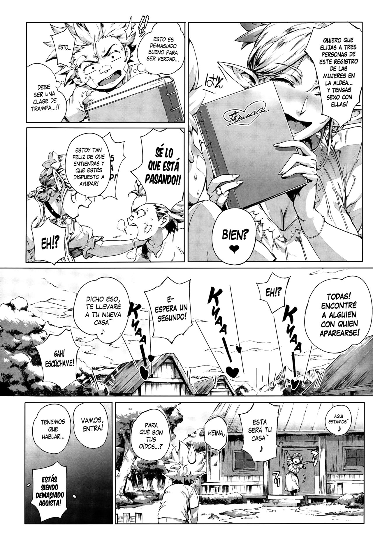 Koko ga Tanetsuke Frontier 1-2 | Esta es la Frontera del Apareamiento! 1-2 page 7 full