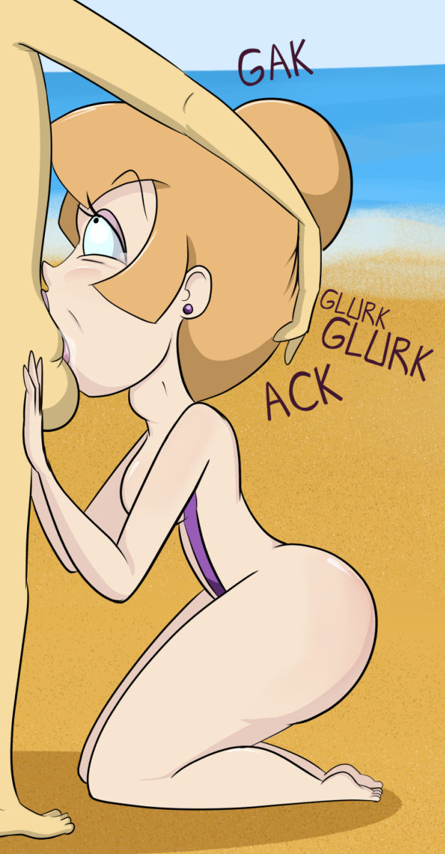Nora at the Beach page 5 full