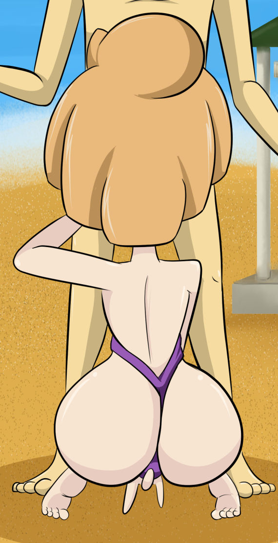 Nora at the Beach page 6 full