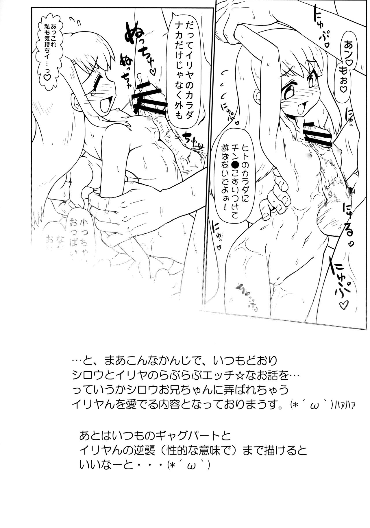 Illya-bun Hokan Keikaku 5  ga FuyuComi ni Maniaimasendeshita Gomennasai Hon page 10 full