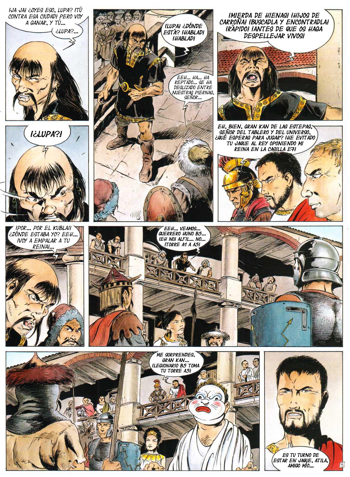 Atila mon Amour 04 - El Azote de Dios page 8 full