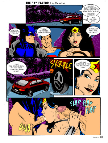 [Messina] The X Factor (Batman, Wonder Woman, Superman) [English](Color) cover