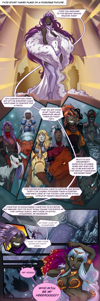 [Drowtales.com - Daydream 2] Chapter 17. Princess race cover