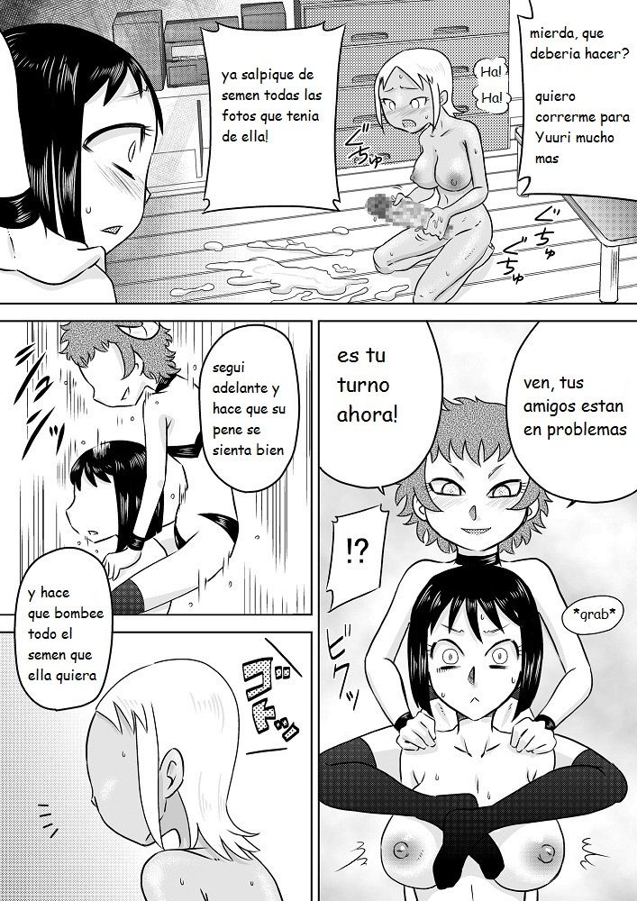 Onaho-ka Shita Shoujo x Futanari-ka Shita Shoujo | Onaholized Girl x Futanarized Girl page 12 full