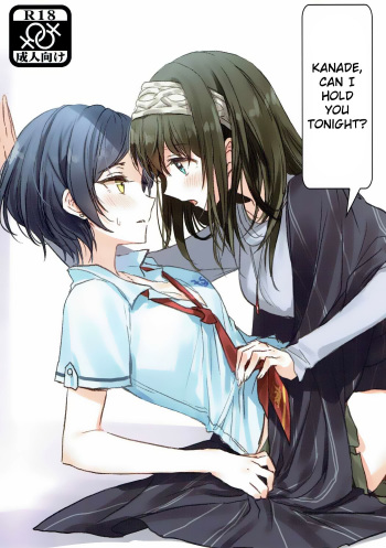 (Utahime Teien 11) [Tsuki no Uragawa (Romi)] Kanade-san, Daitemo Yoroshii Deshouka | Kanade, Can I Hold You Tonight? (THE iDOLM@STER CINDERELLA GIRLS) [English] [Sexy Akiba Detectives] cover