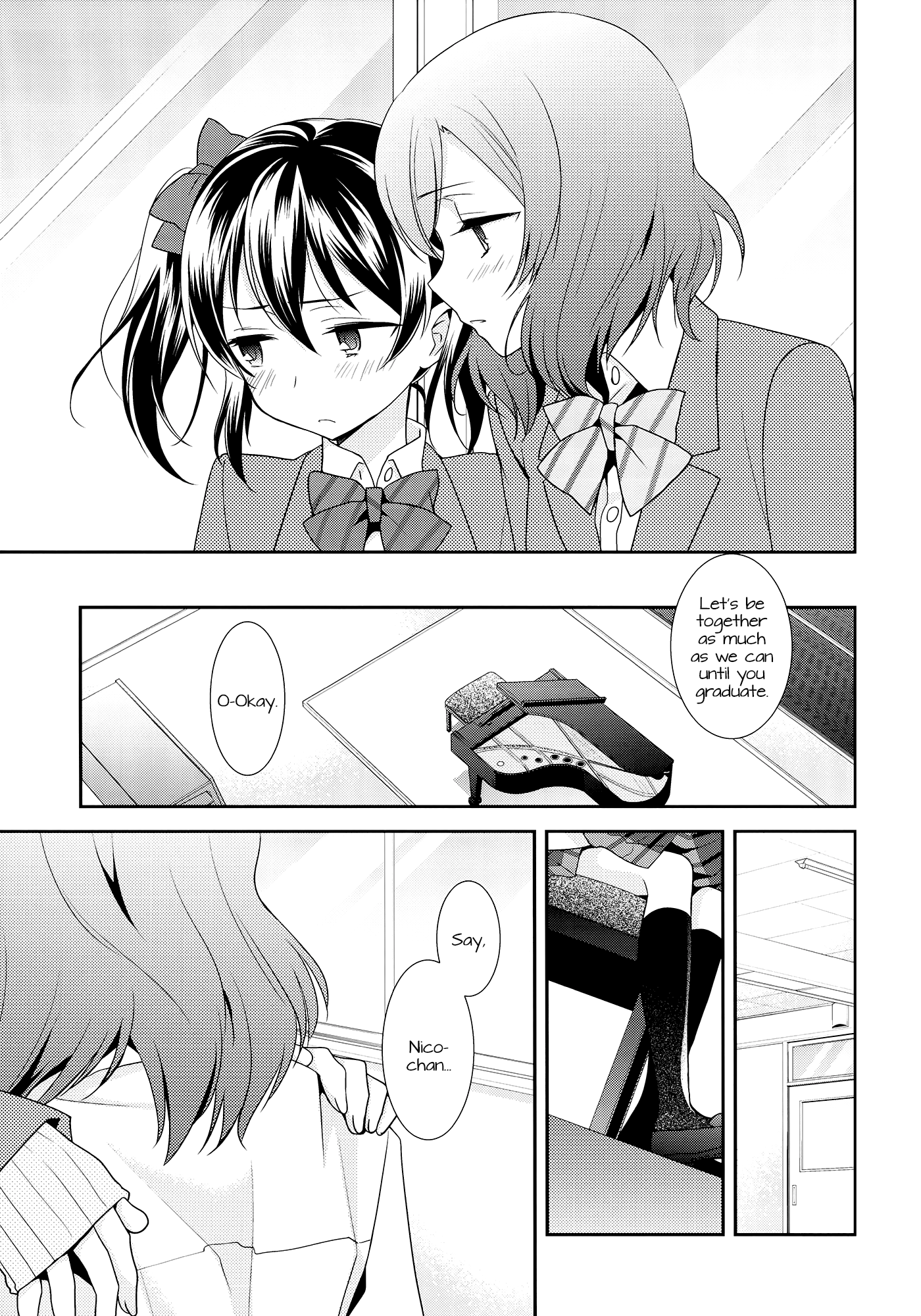 Uchuu No.1 Idol Nico-nii ga Choro Sugi Maki-chan ni Okoru no wa Atarimae desu. page 12 full