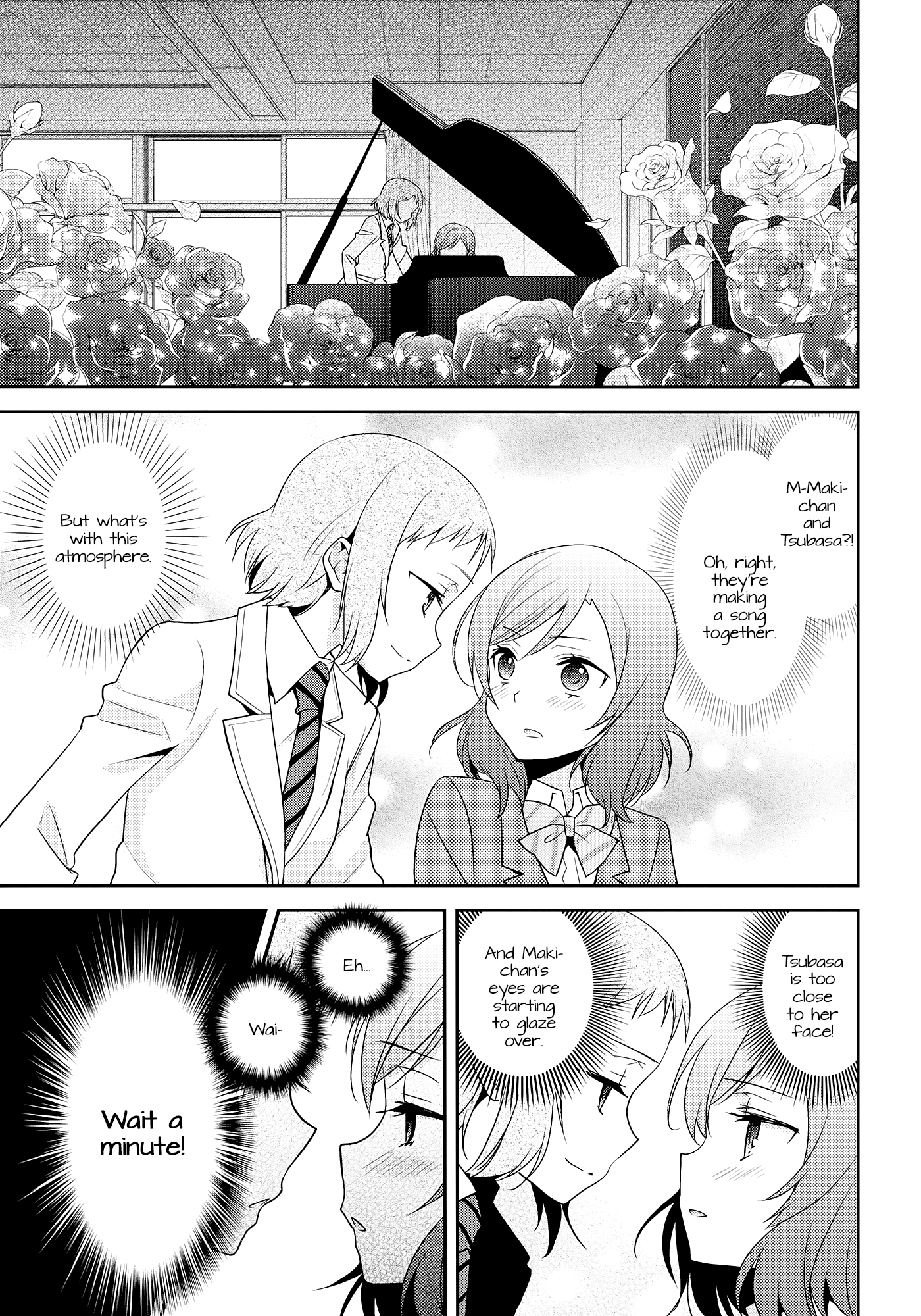 Uchuu No.1 Idol Nico-nii ga Choro Sugi Maki-chan ni Okoru no wa Atarimae desu. page 4 full