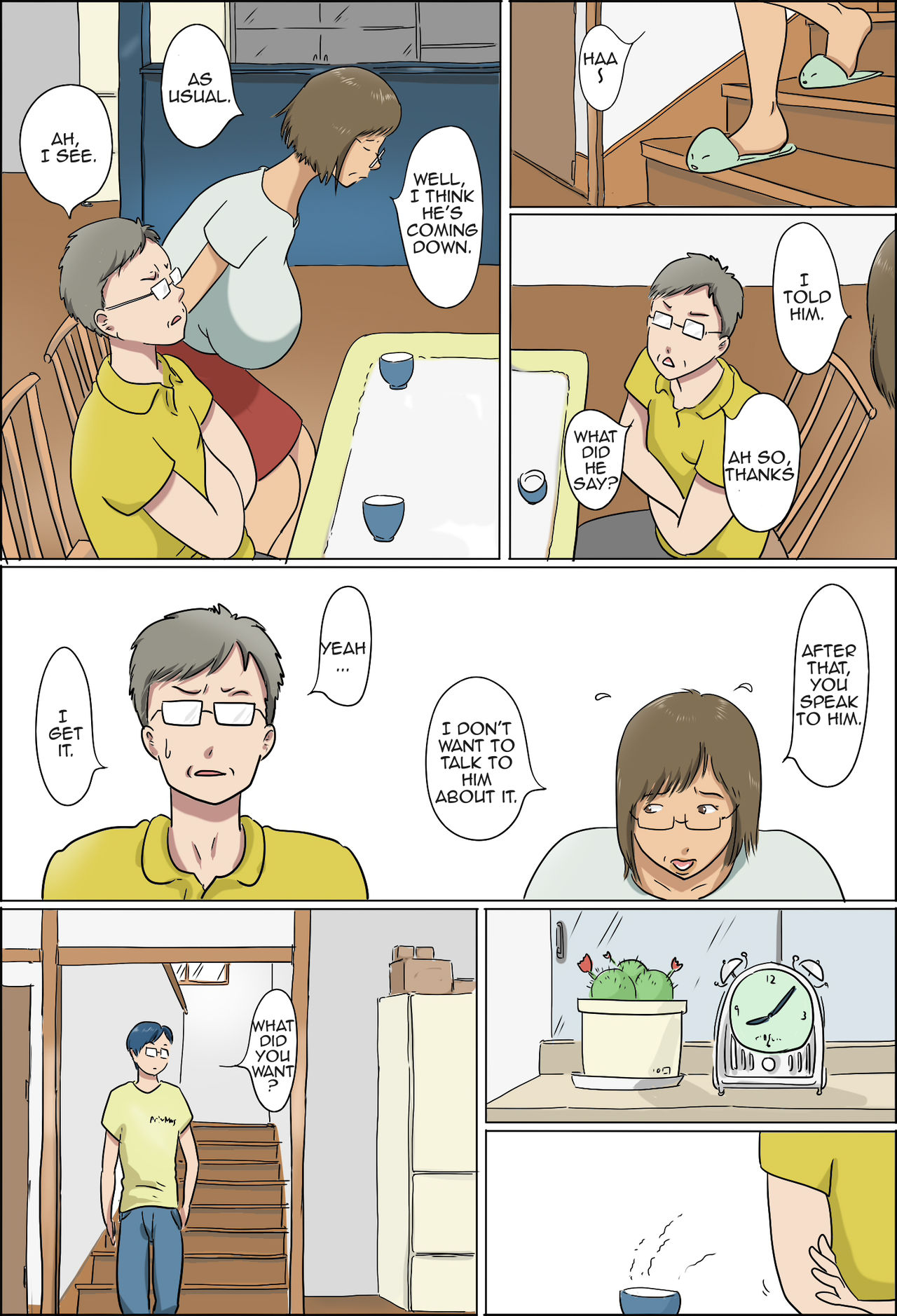 Haha to Musuko no Kazoku Seikatsu | Family Life of Mother and Son page 3 full