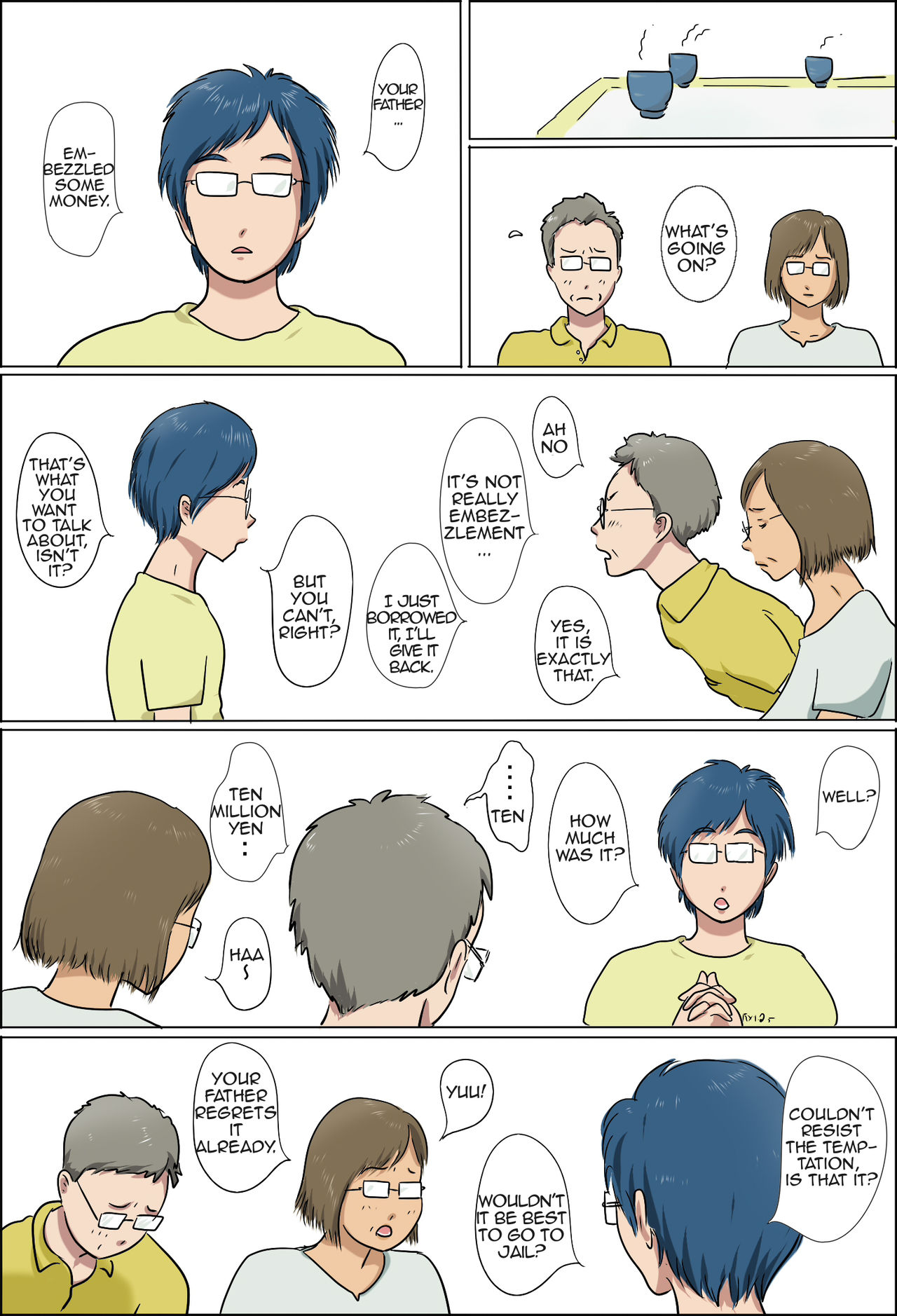 Haha to Musuko no Kazoku Seikatsu | Family Life of Mother and Son page 4 full