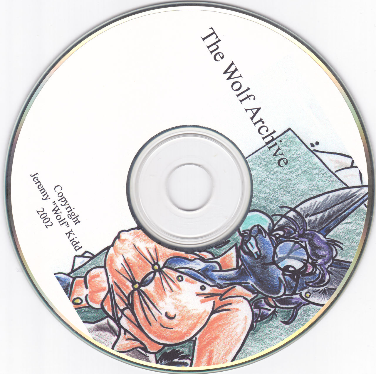 The Wolf Archive CD page 1 full