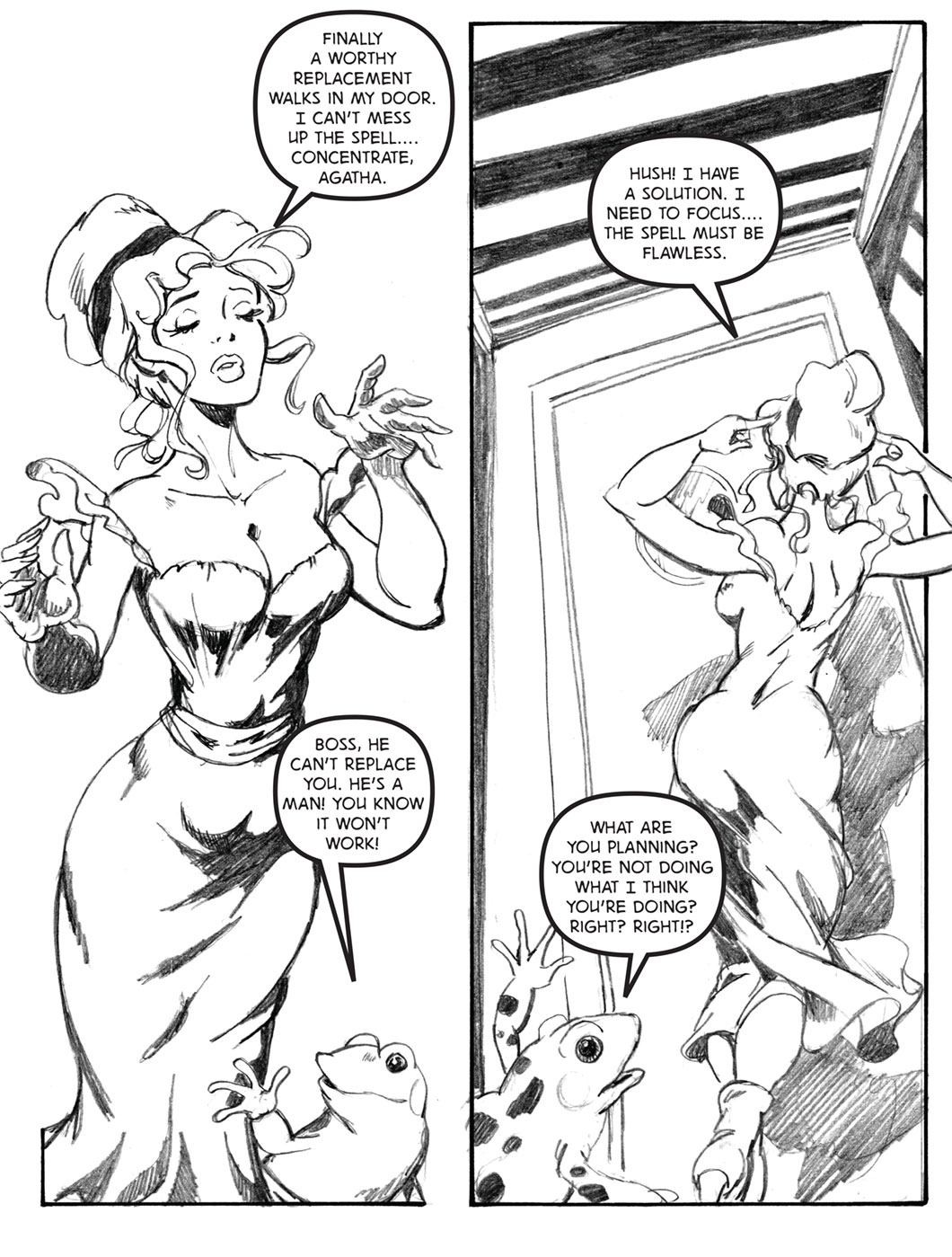 Substitute Witch page 11 full