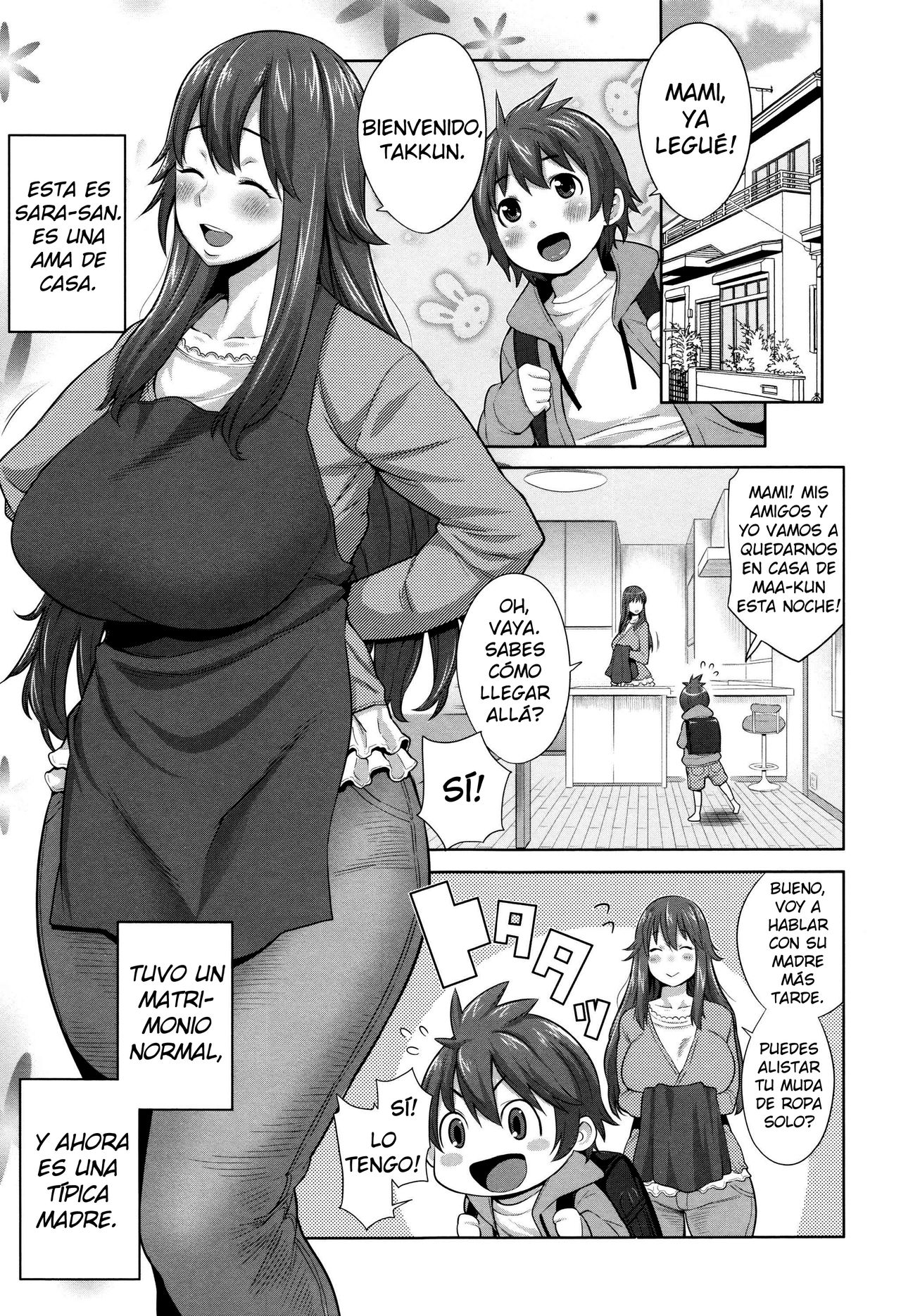 Sono Haha, Chijo ni Tsuki | Esta Madre es una Pervertida - Page 1 - Comic  Porn XXX
