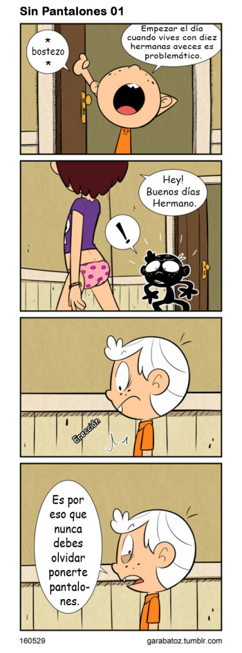 [Garabatoz] Pantless | Sin Pantalones (The Loud House) [Spanish] [kalock] cover