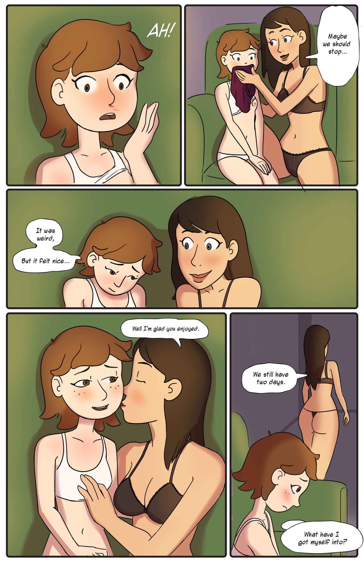 Sexy Sketches - Aunt Stayover page 7 full