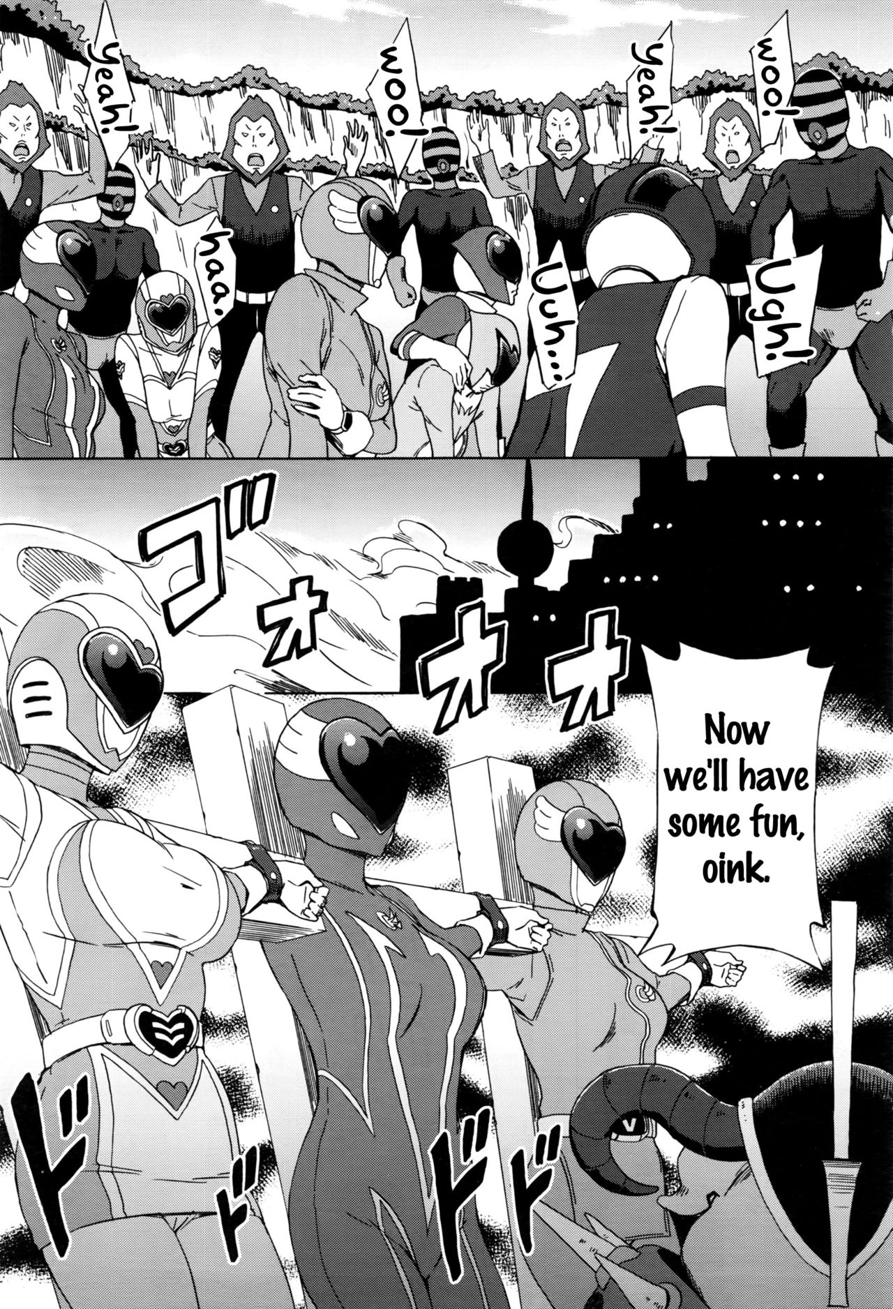 Dai Buta Shougun no Gyakugeki ~Superheroine Taisen~ | Pig General's Counter Attack page 5 full